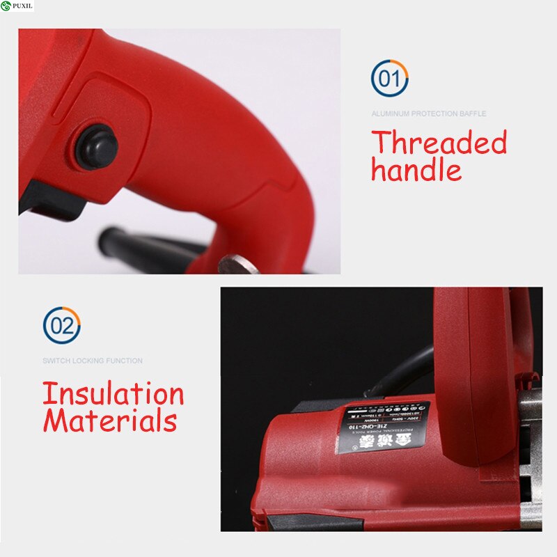 [Machine + Metal Saw Blade] Multifunction Portable Electric Brick / Wood / Stone Cutting Saw