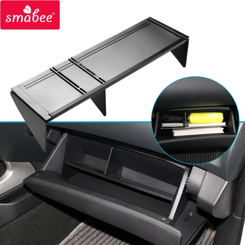 Smabee Car Glove Box Interval Storage Box for Nissan Navara NP300 D23 Accessories Co-pilot storage Box