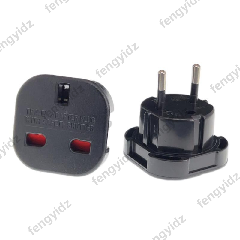 EU Plug Adapter AU UK US To EU Euro Plug Adapter Converter European Travel Adapter Australia USA CN to EU Electric Socket Outlet