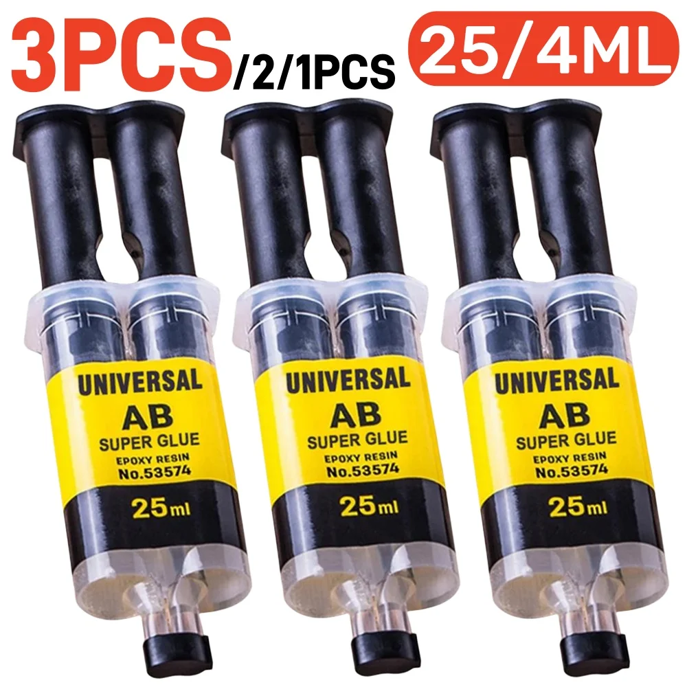 Universal epoxyharpiks ab lim til glas metal keramik træbearbejdning vandtæt reparation stærk klæbemiddel lim super flydende lim