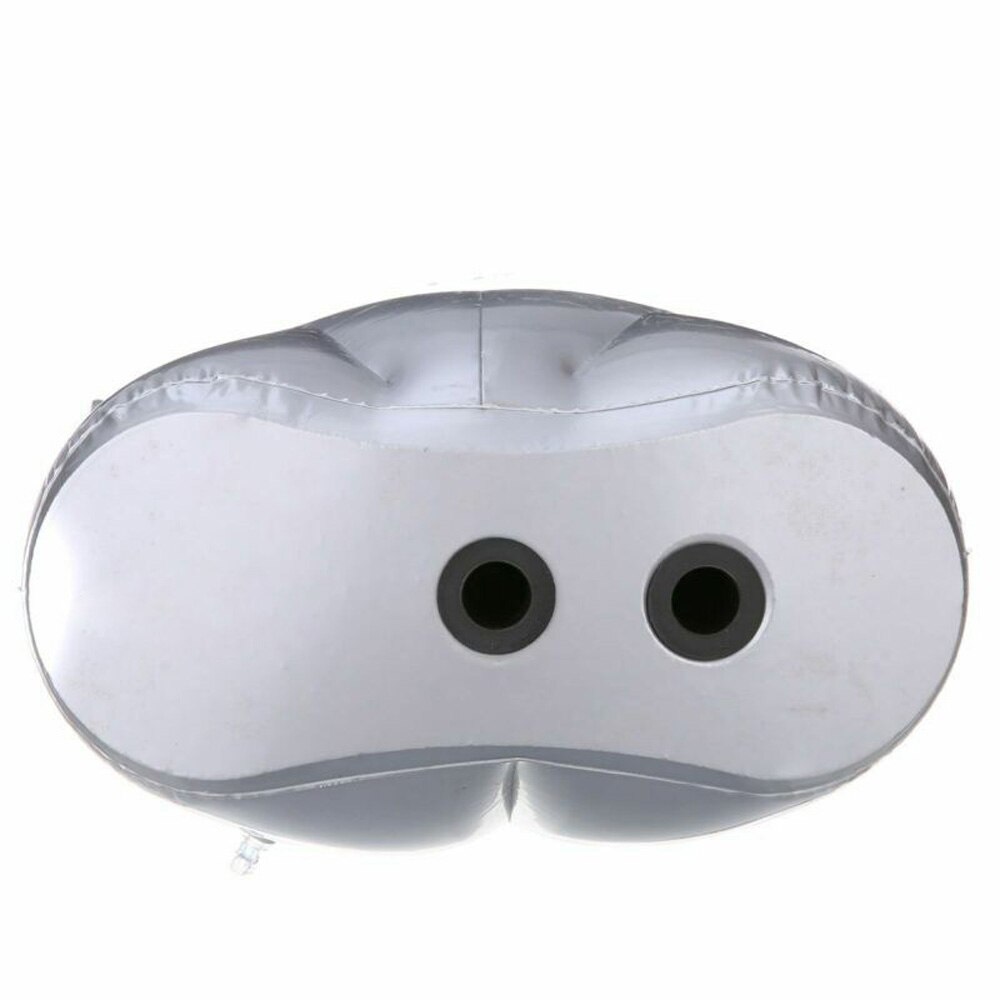 PVC Plastic Inflatable Male Torso Model Form Half Man Body Mannequin Model Silver Shop Clothing Display Props