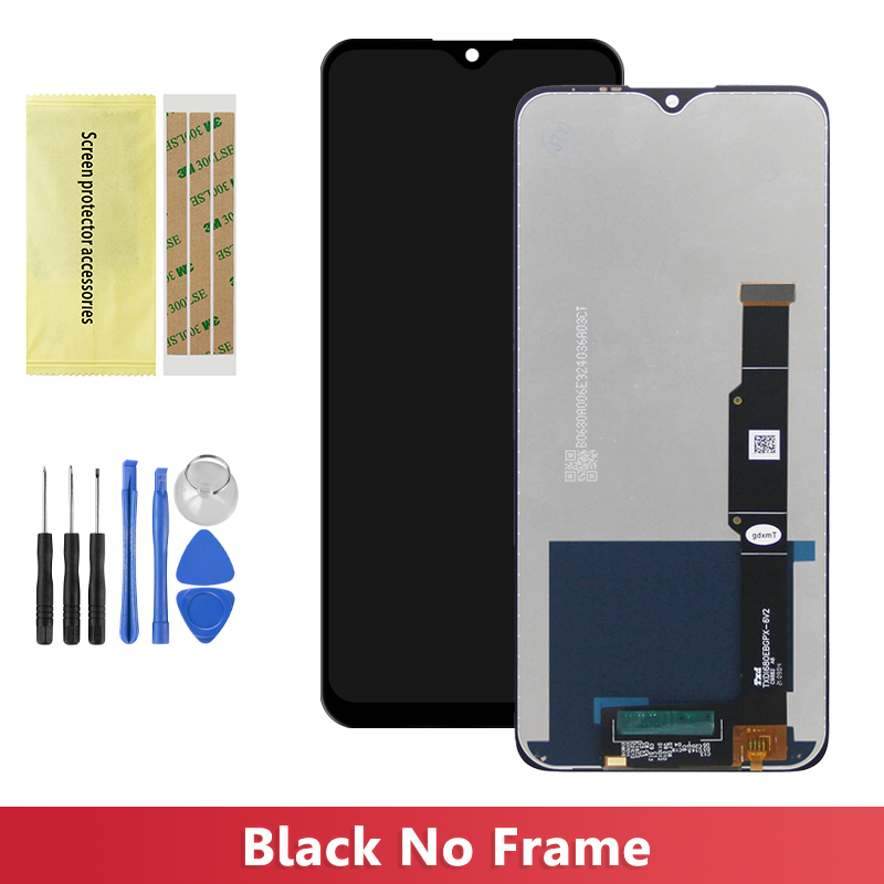 6.82" For TCL 20 SE LCD T671H, T671F, T671O, T671E Display Touch Screen Digitizer Assemby For TCL 20SE Display with Frame: Linen