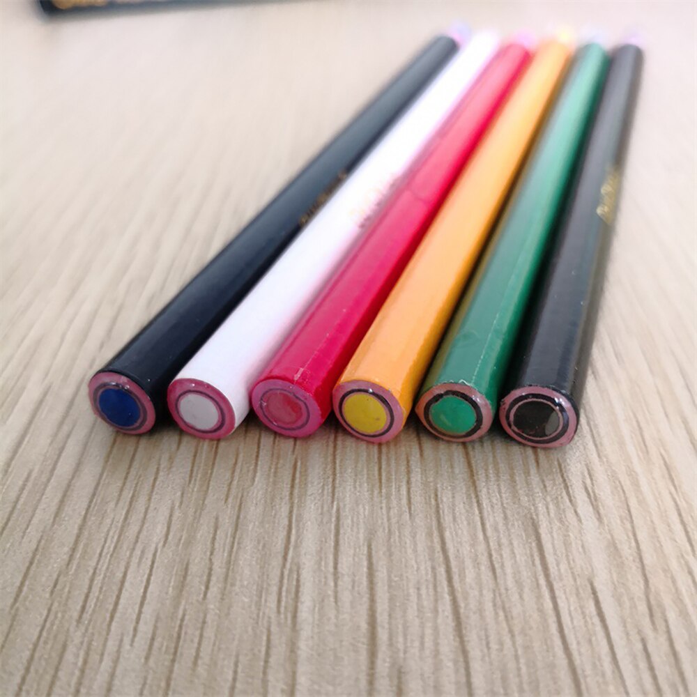 (6PCS/package) chalk Tailoring pen 6 color pens Free cutting pen Draw line tool Sewing clothing pattern making tool