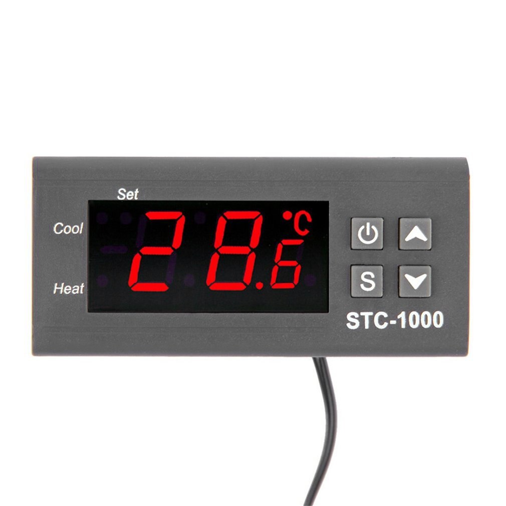 Temperatuurregelaar Thermostaat Aquarium STC1000 Incubator Cold Chain Temp Laboratoria Temperatuur