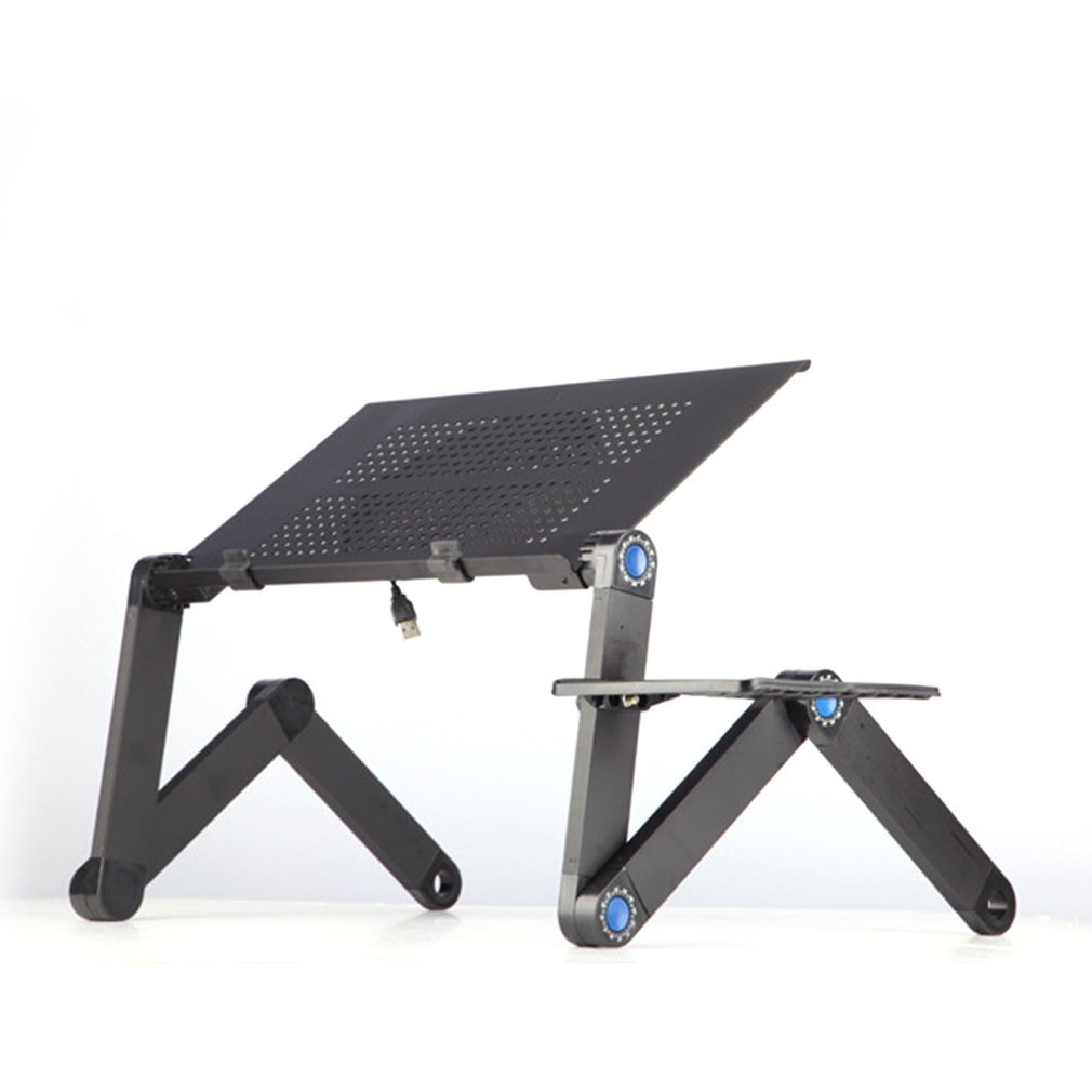 Adjustable Folding Laptop Desk Computer Table Stand Tray for Sofa Bed Office Laptop Stand Desk Computer Notebook Bed Table
