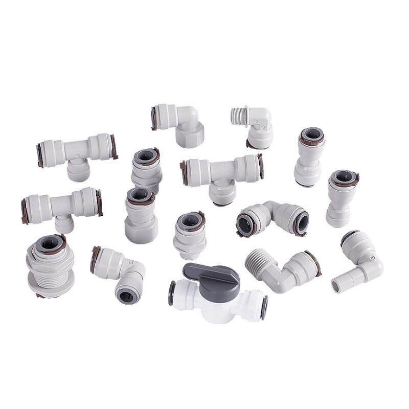 1/2 &#39;&#39;RO Wasser passend zu 16 Arten Männlich Weiblich Gewinde Kupplung Ellenbogen Ball Ventil POM Schlauch PE Rohr Anschluss Wasser Filter Teile