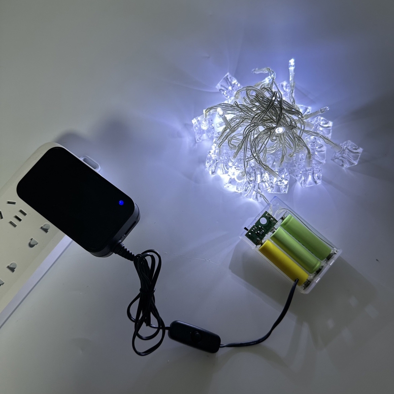 Universal AA Dummy Battery AC-DC USB+3V-12V Power Supply Adapter Replace 2AA to 8AA Battery for Clock Thermometer Camera