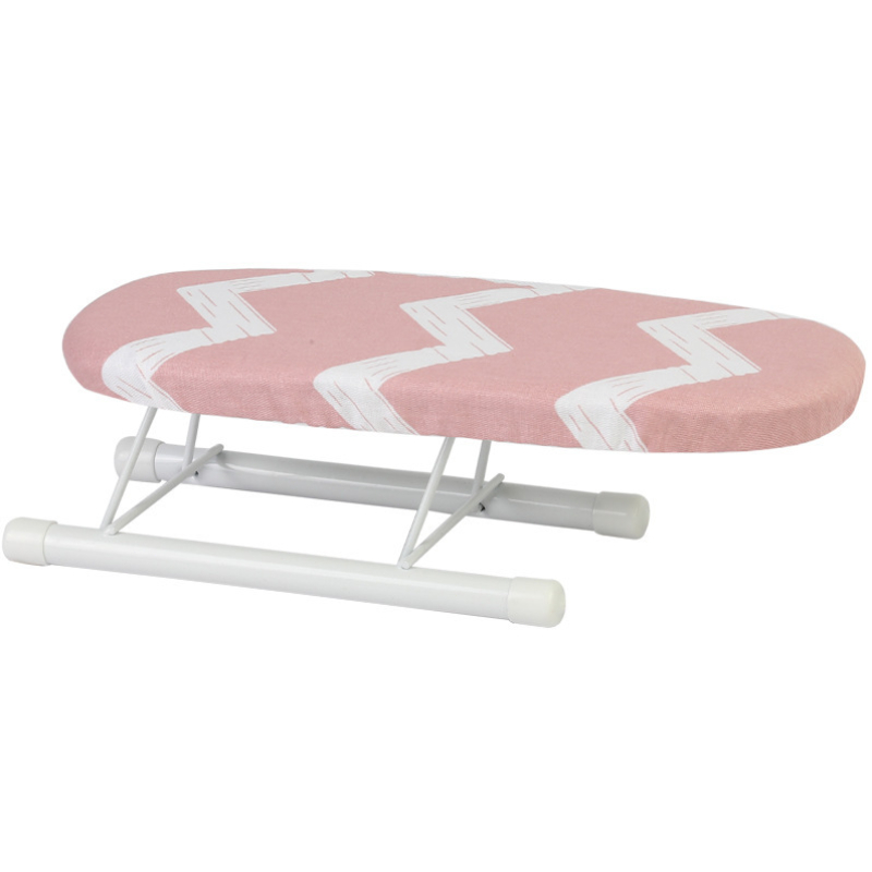 1pc minikokoista silityslautaa, taitettava säilytys, silitysrauta, kaulus, helppo säilytys, kanto, sopii paidanhihoille, kotikäyttöön tarkoitettu mobiilityökalu: Punainen