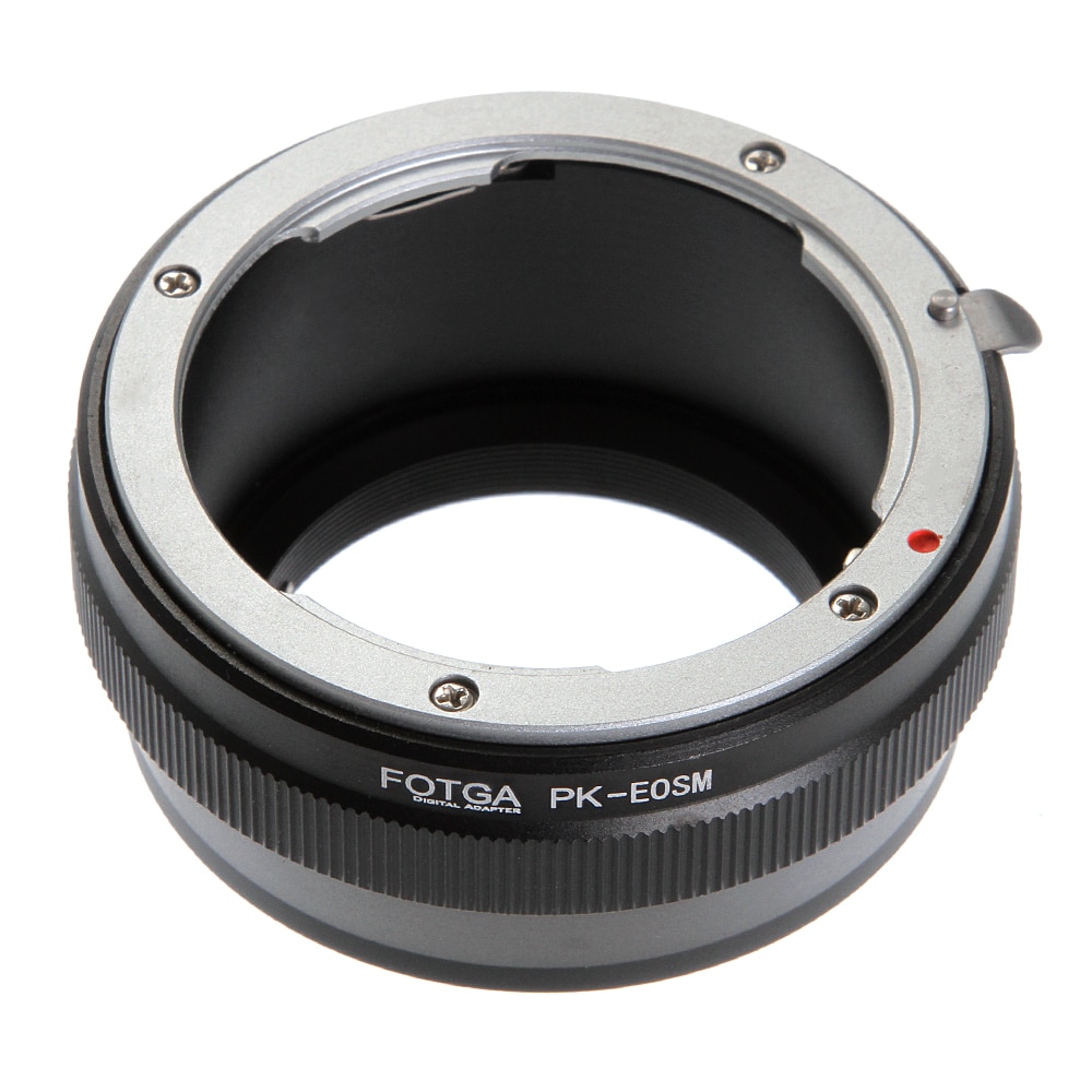 Fotga Adapter Ring Voor Pentax Pk K Mount Lens Canon Eos EF-M M2 M3 M6 M10 M50 M100