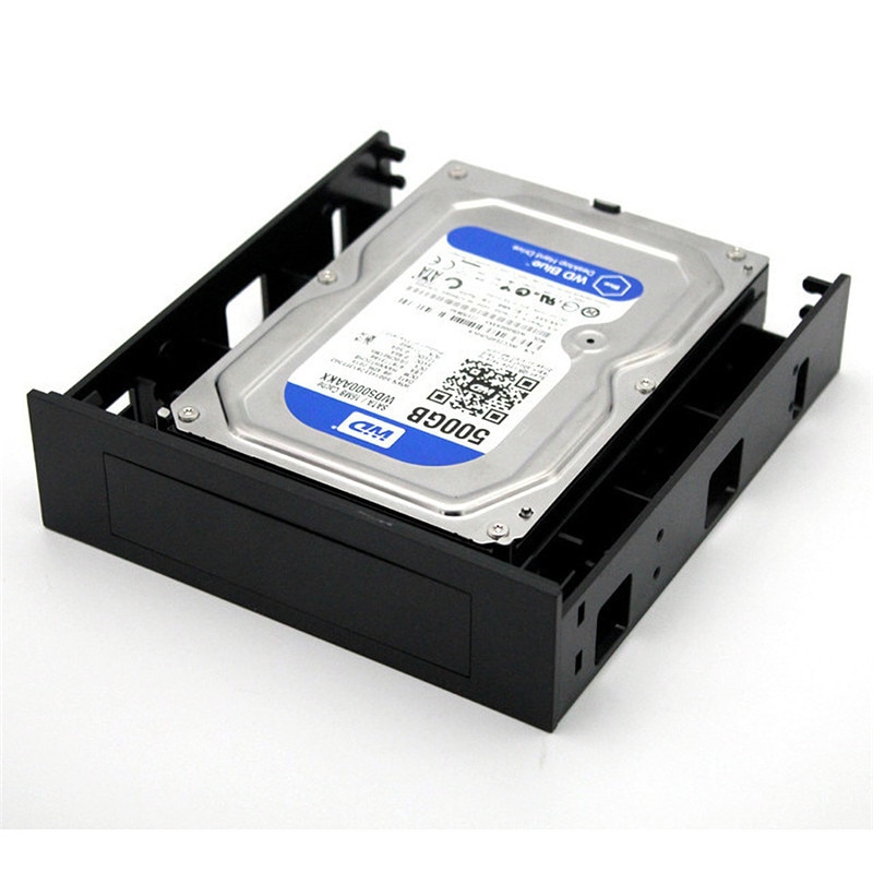 5.25" to 3.5/2.5" Solid State Drive Bracket Enclosure Internal Optical Drive Position Hard Disk Bay Holder For PC Computer Case