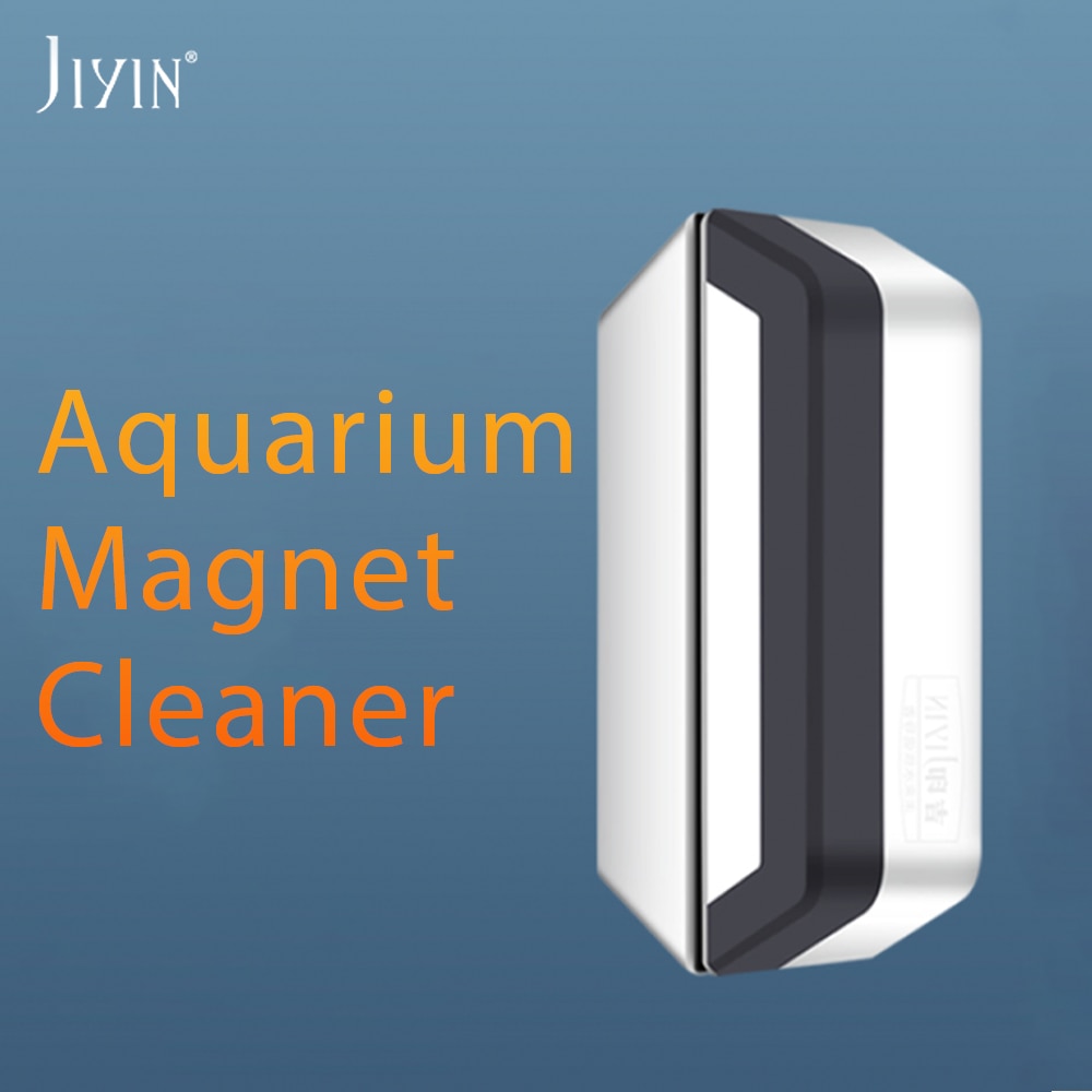 Jiyin Magnetische Aquarium Fish Tank Cleaner Fish Tank Glas Cleaner Drijvende Magneet Schoon Borstel Magnetische Cleaner Aquarium S/M /L/Xl