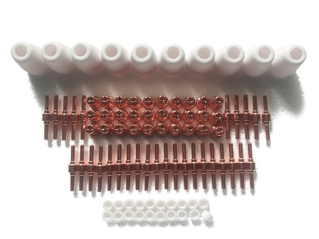 PT-31 Plasma-Schneiddüsen & Zubehör-Set - Passend Für TPC-55D, Mit Aufbewahrungsbox