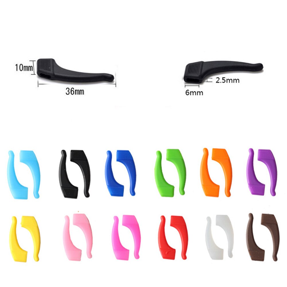 1 Pairs Anti Slip Oor Haken Grips Bril Siliconen Tempel Tip Duurzaam Comfortabele Brillen Accessoires Makkelijk Te Gebruiken