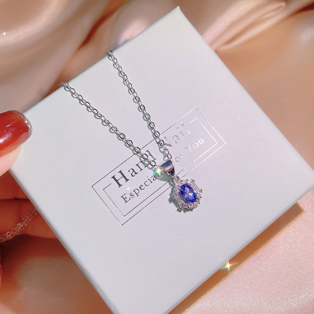 exquisit frauen Silber Farbe Schmuck einstellen Platz schneiden Zirkon Stein Ohrringe Ring Halskette Hochzeit Bankett Jewe