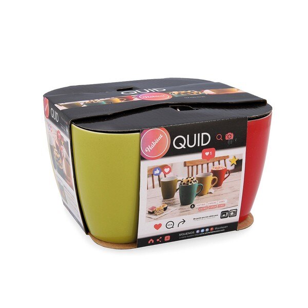Lot de tasses Quid Hábitat (4 pièces) 33 cl