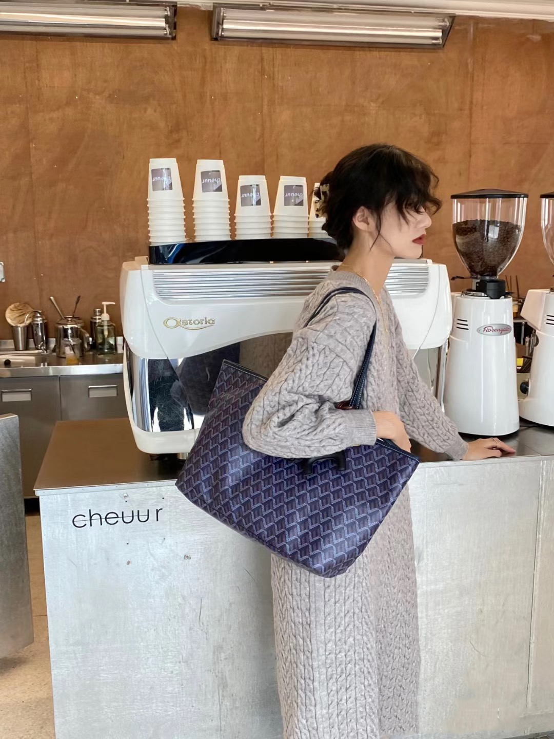 S tote bag A+++++ little bag one shoulder handbaglarge capacity shoulder Shopping bag Mummy tote Bag double sides leather mini