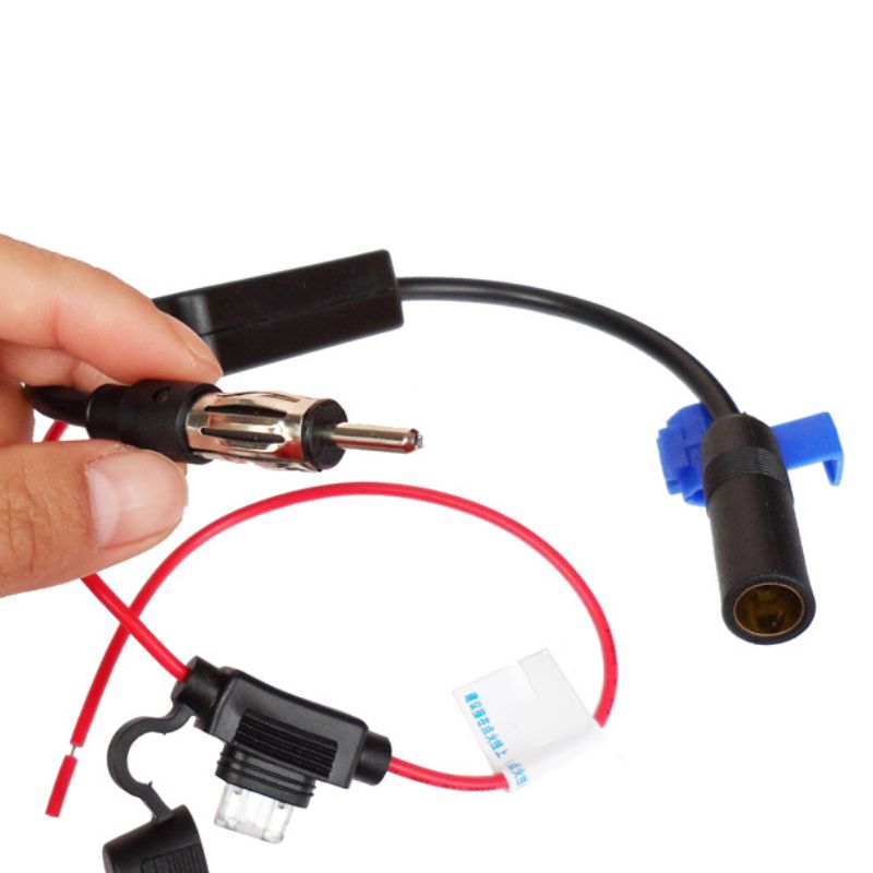 Universal 12V Auto FM Radio Antenna Signal Amplifier Booster Marine Car Vehicle Boat 330mm FM Amplifier