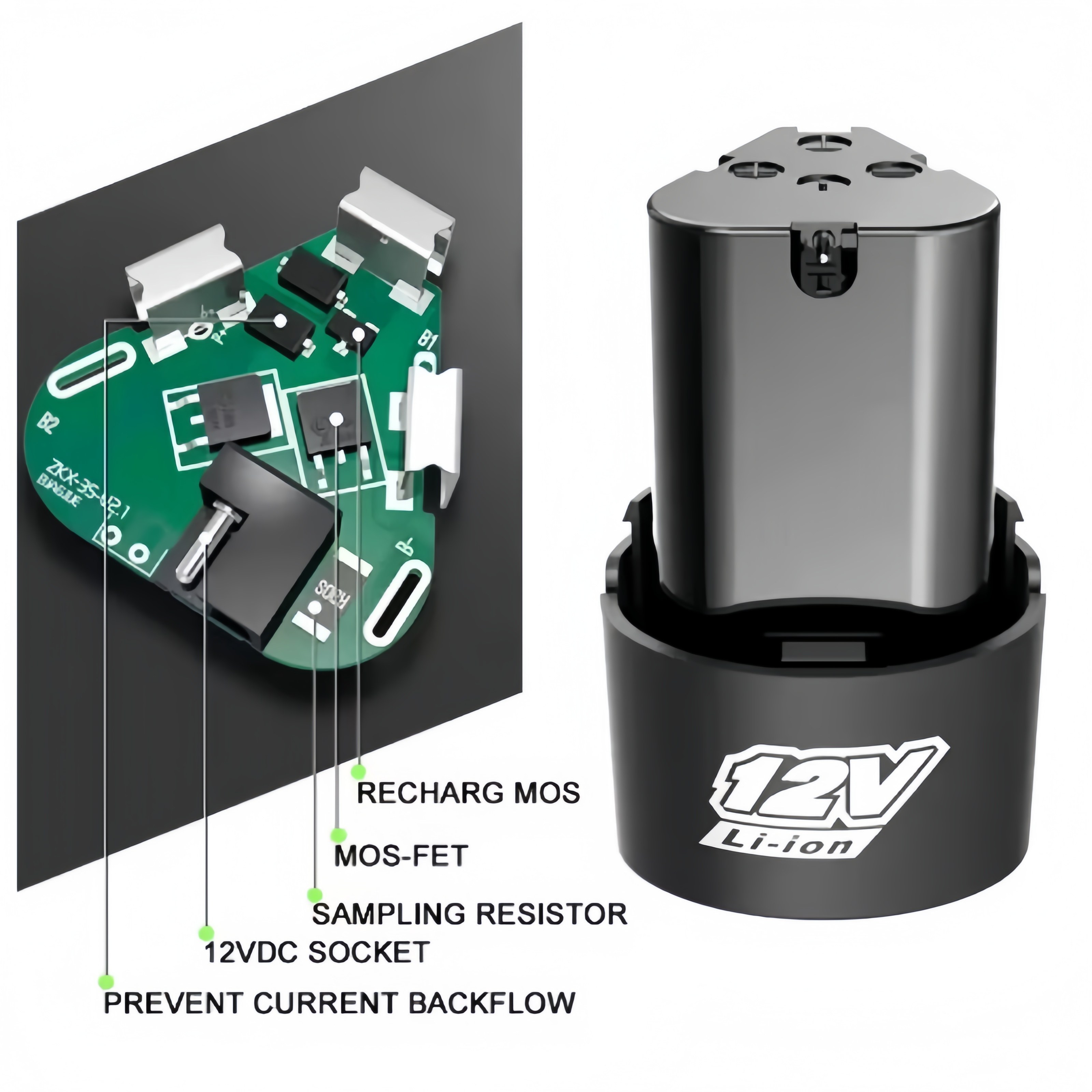 Najnowszy akumulator litowo-jonowy 12V 3500mAh wkrętak elektryczny, wiertarka, mini akumulator do szlifierki kątowej
