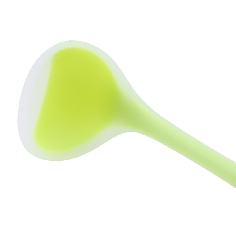 Anti-grip soeplepel siliconen lepel hoge temperatuur antiaanbak doorschijnend keuken kookgereedschap geen pijn lepel
