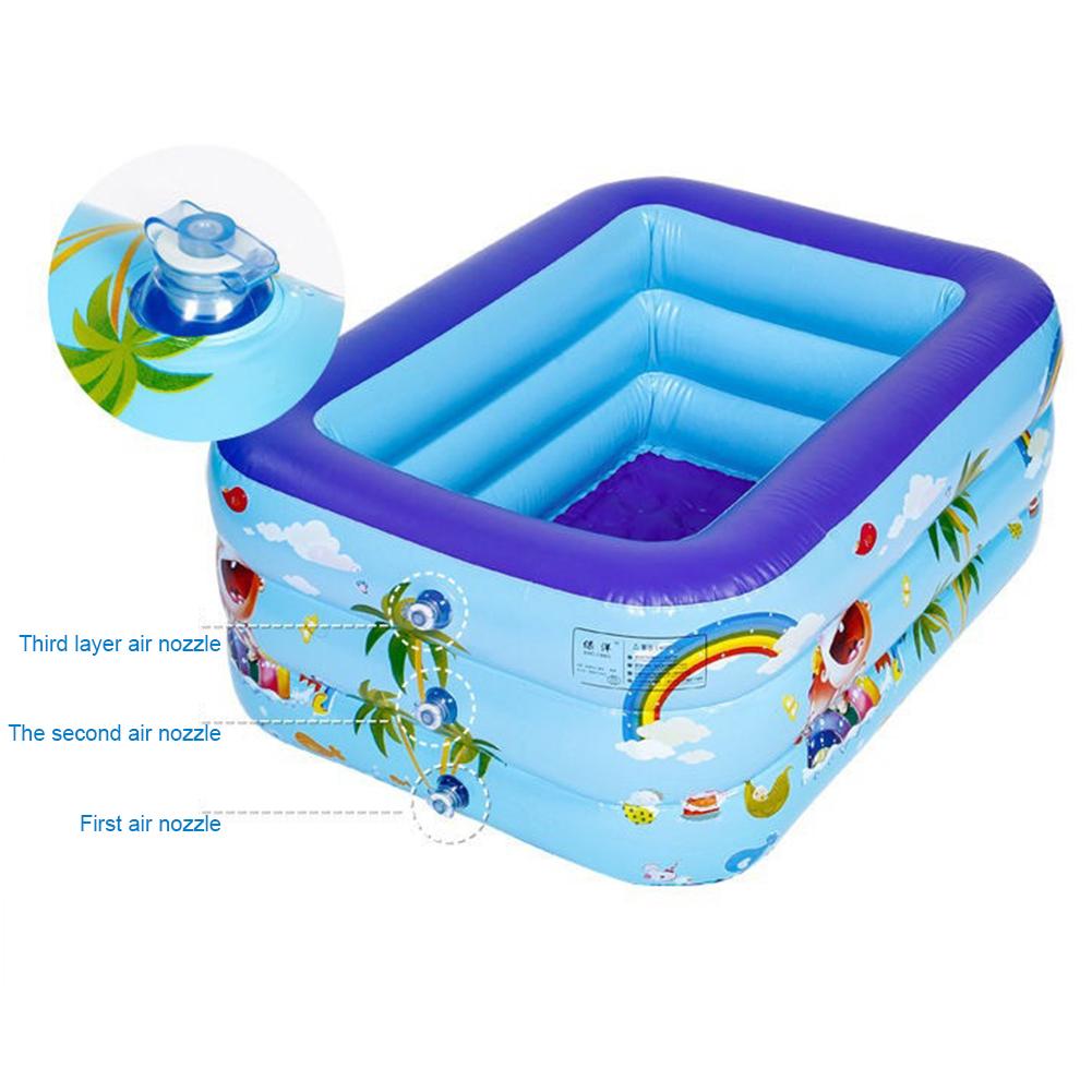 Inflatable Swimming Pool Thick Safe Inflatable Pool Piscina Summer Water Party For Baby Kids Adult piscinas grandes para familia
