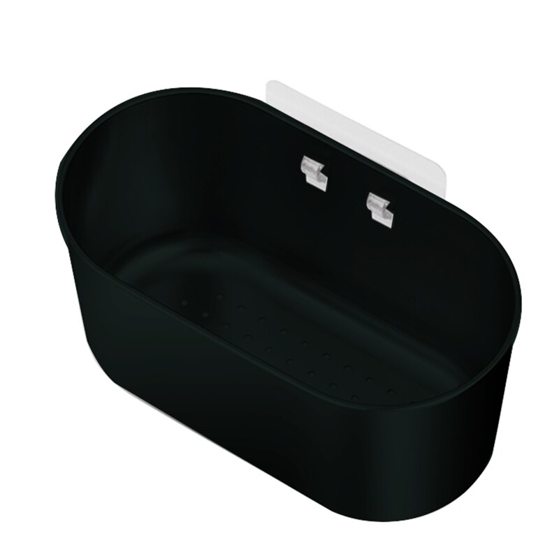 Multifunctionele Rvs Spoelbak Afvoer Zeef Mand Gootsteen Mand Voor Keuken Badkamer Ondersteuning Hoek Mand Q81C: BK-1