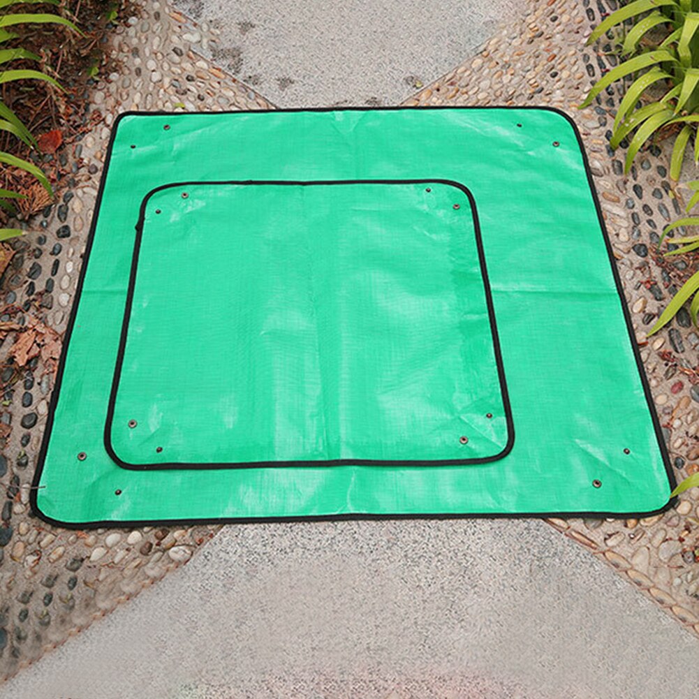 50-100cm Planting Mat Waterproof Anti Foldable Gardening Pad Dirty Soil Flower Land Mat Easily Carrying Part Eco-friendly Tool