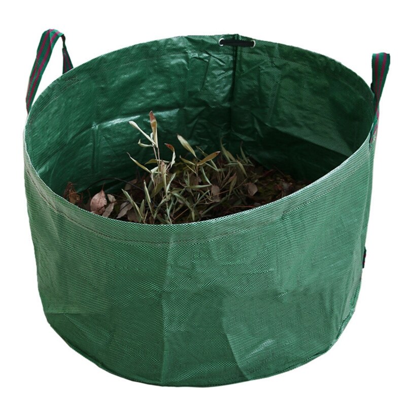 63 Gallon Large Garden Plant Grow Bag Heavy Duty Reusable DIY Planting Waste Bags Leaf Trash Can Container