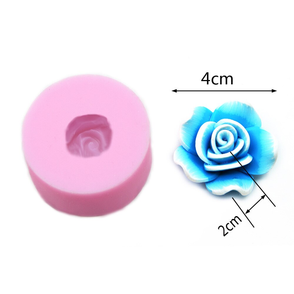 Moule à savon 3D nouveauté | Décoration de mariage, moule à fleurs de Fondant à cinq pétales, moule en Silicone, bricolage chocolat et outils de pâtisserie pour gâteaux d'anniversaire