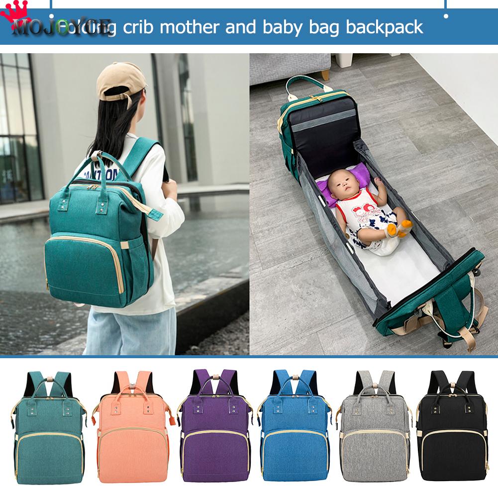 Kinderwagen Rucksack Mutter Falten Krippe Taschen Tragbare Mutterschaft Windel Pack