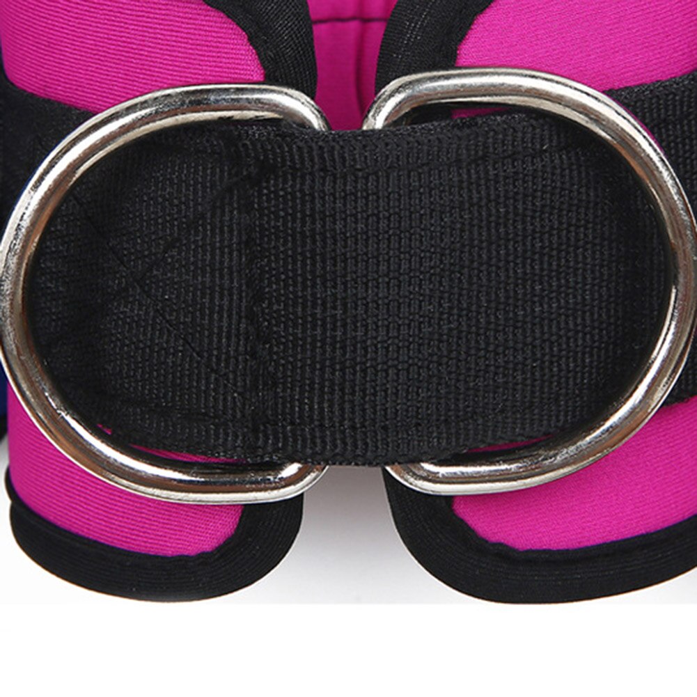 1 pces exercício ginásio levantamento de peso fitness d-ring tornozelo cinta cabo fixação cinta YS-BUY