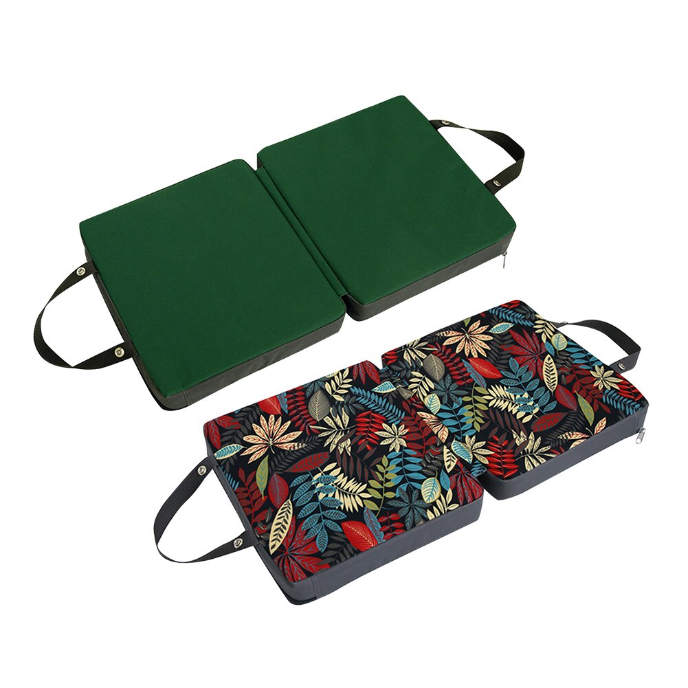 Mousse à mémoire de forme travail haschaussette coussin Extra épais doux amovible pliable Portable pour bébé bain avec poignée jardin agenouillement coussin