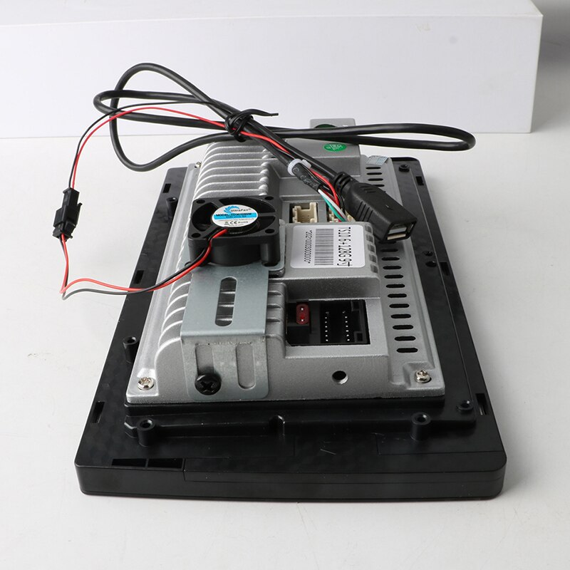 Vtopek Car Radio Cooling Fan for Android Multimedia Player Head Unit Radiator with Iron Bracket