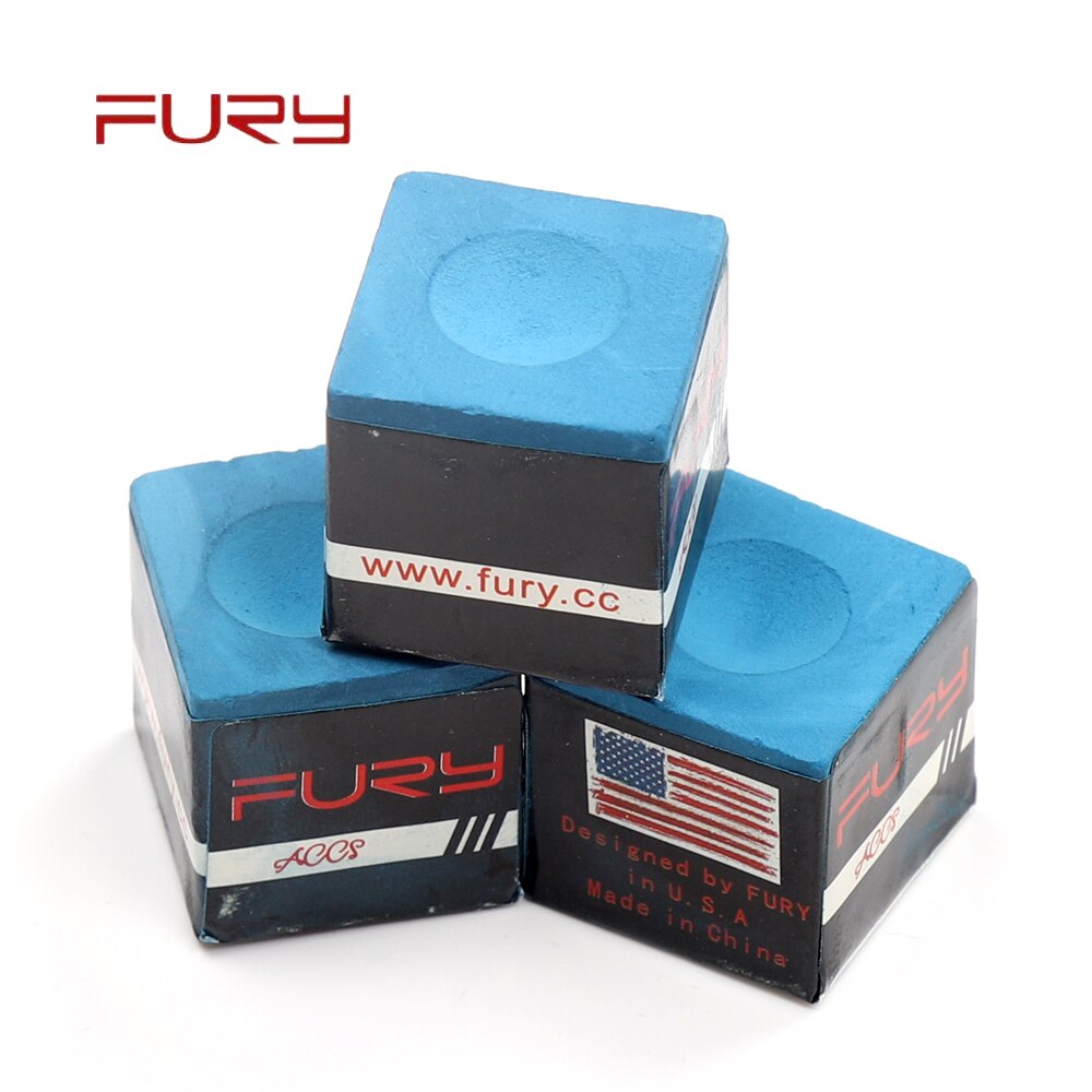 Fury biljartkrijt poolkrijt biljartaccessoires snookerkrijt keu krijt duurzaam voor atleten