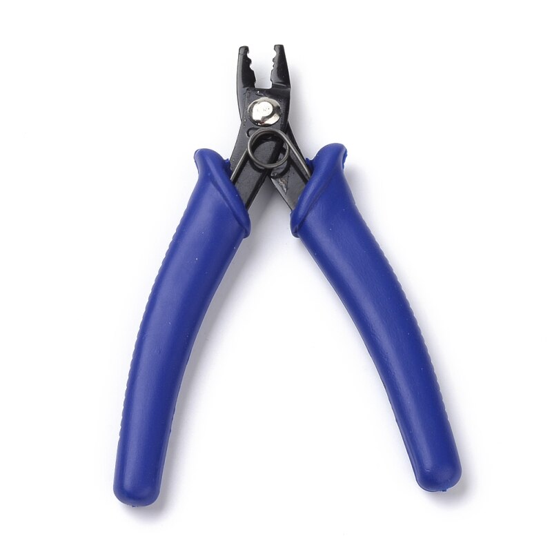 45# Steel Jewelry Pliers Crimping Plier Jewelry Making Tools 12.8x8.3x0.9cm