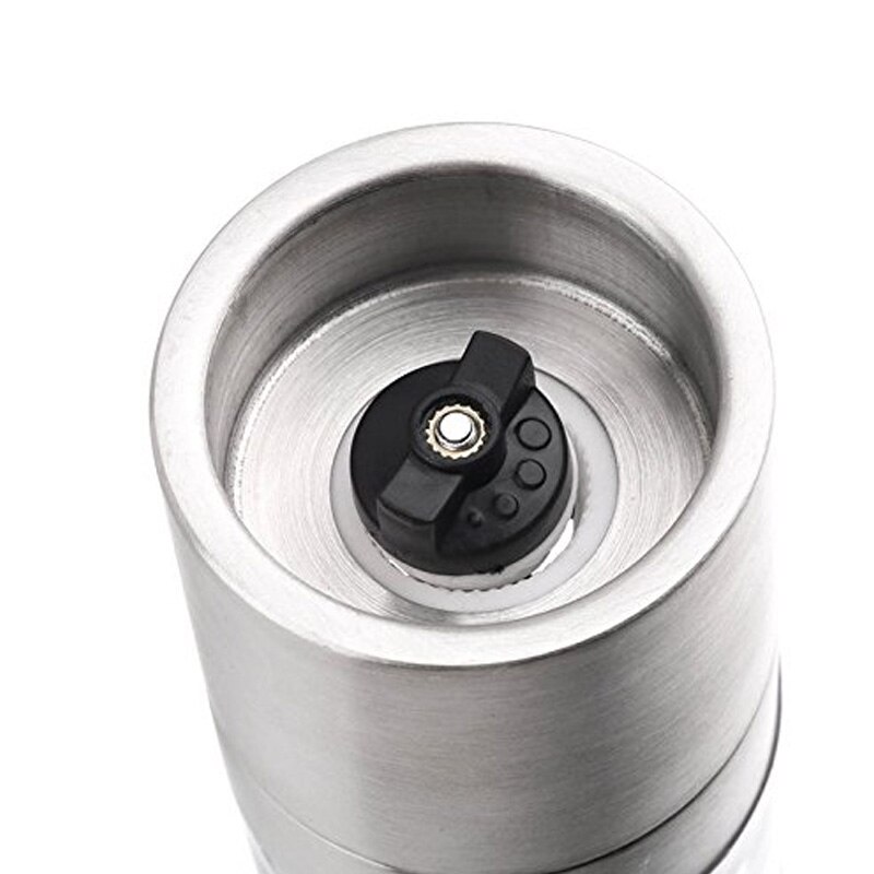 Keuken Accessoires Pepermolen Grinder Roestvrij Staal Handmatige Zout Komijn Kruiden Muller Gereedschap