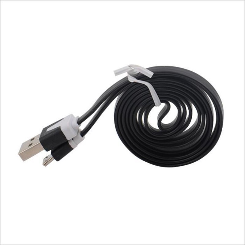 Voertuig Datalijn Android Smart Telefoon Universele Kleur Uitbreiding Usb Opladen Data Kabel: black