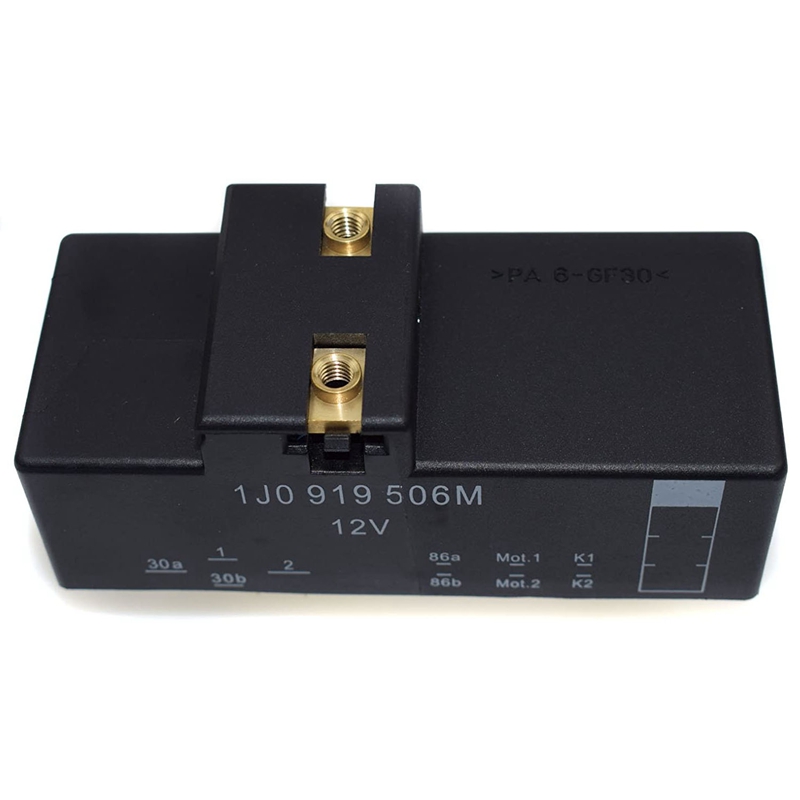 Módulo de Control del ventilador de refrigeración del radiador, relé del regulador del ventilador para Polo, A3, SEAT, Skoda FABIA 1J0919506M: Default Title