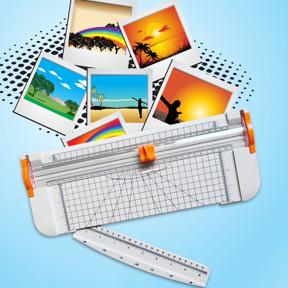 Portable A4 Paper Cutting Machine Practical Paper Cutter Art Trimmer Photo Scrapbook Blade Home Stationery Tool