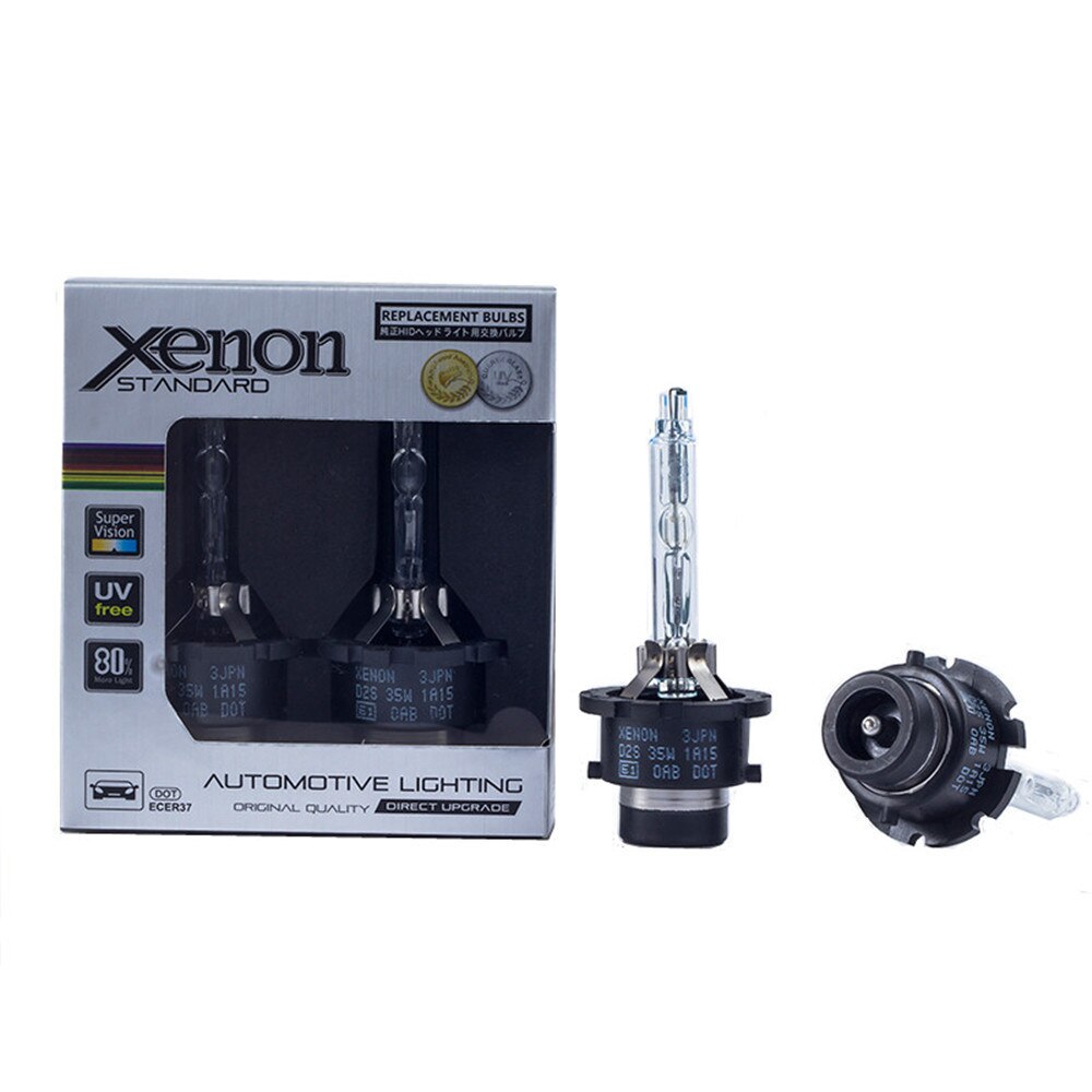 2 unids/lote 4300k 6000k 8000k 12v 35w D2S xenón bombilla de Xenón se escondió para BMW E63 E65 E46 E60 E85 E53 Golf 4 IV