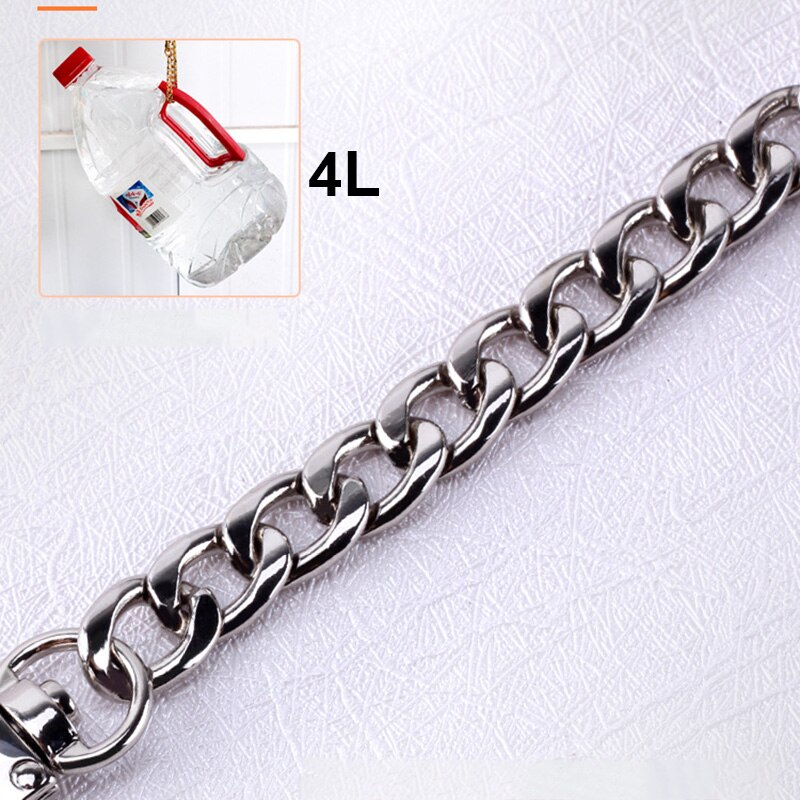 Correa de Metal para bolso de mujer, cadena de acero inoxidable para bolso cruzado, accesorios de hombro desmontables, 100cm