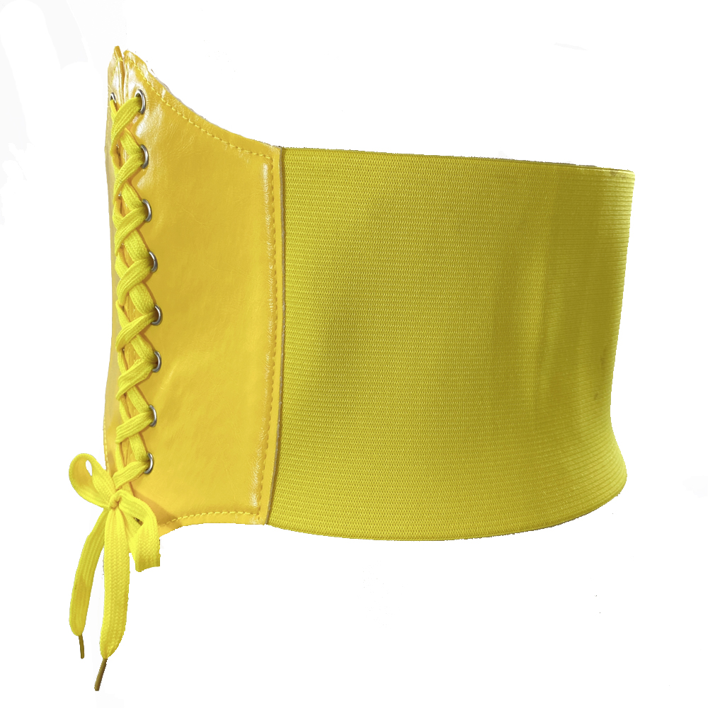 Sishion Geel Taille Brede Riem Voor Jurk VB0001 Vrouwen Slim Body Femme Elastische Gorset Corset Top