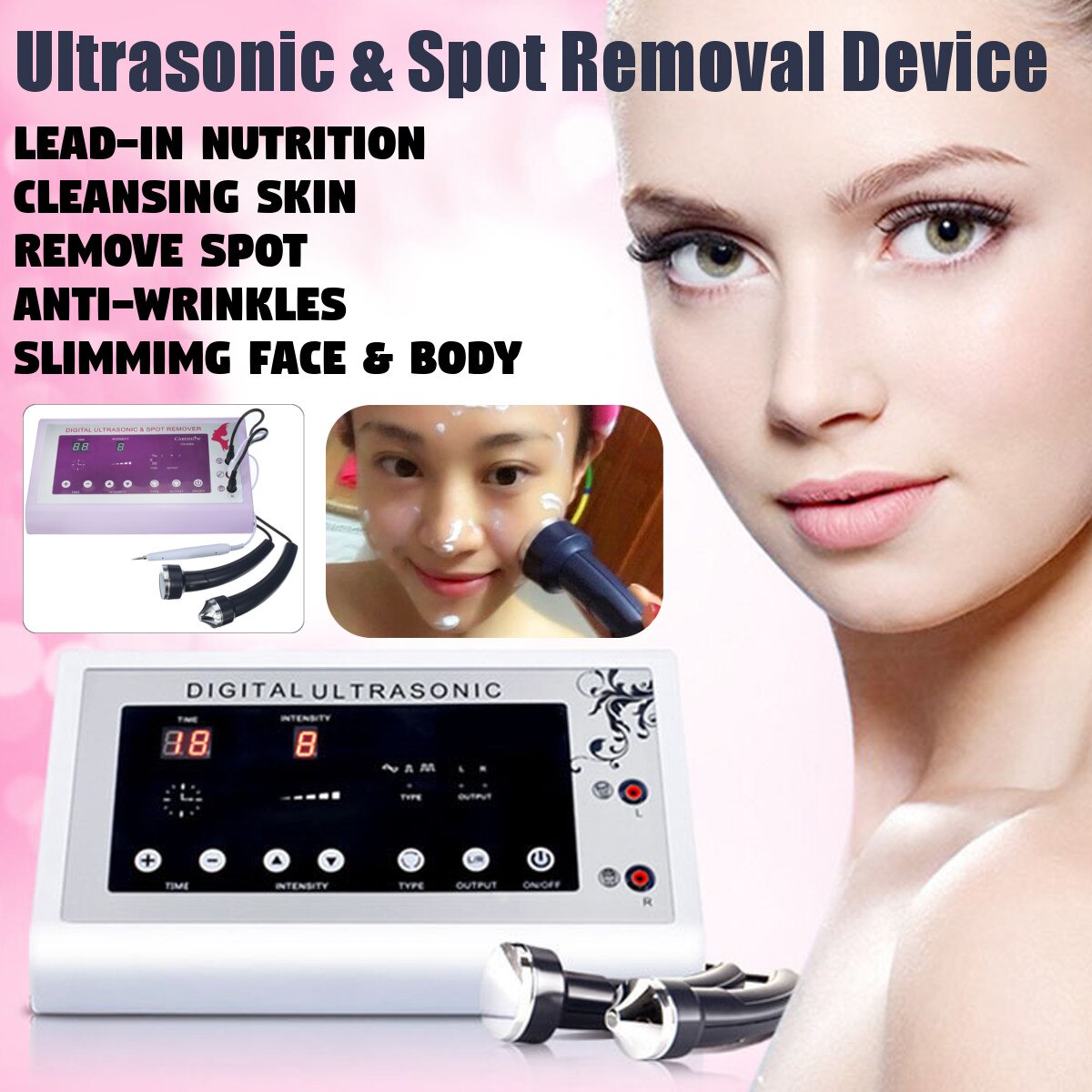 Household Ultra-micro Bubble Facial Skin Care Machine Kit Beauty Device Domestic Blackhead Pores Facial Clean Beauty Instrument