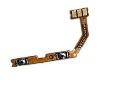 Wyieno For OPPO Power Switch On Off Volume Up Down Ribbon For Realme C2 C3 C11 C12 C15 Power Button Key Control Flex Cable: C2 volume flex