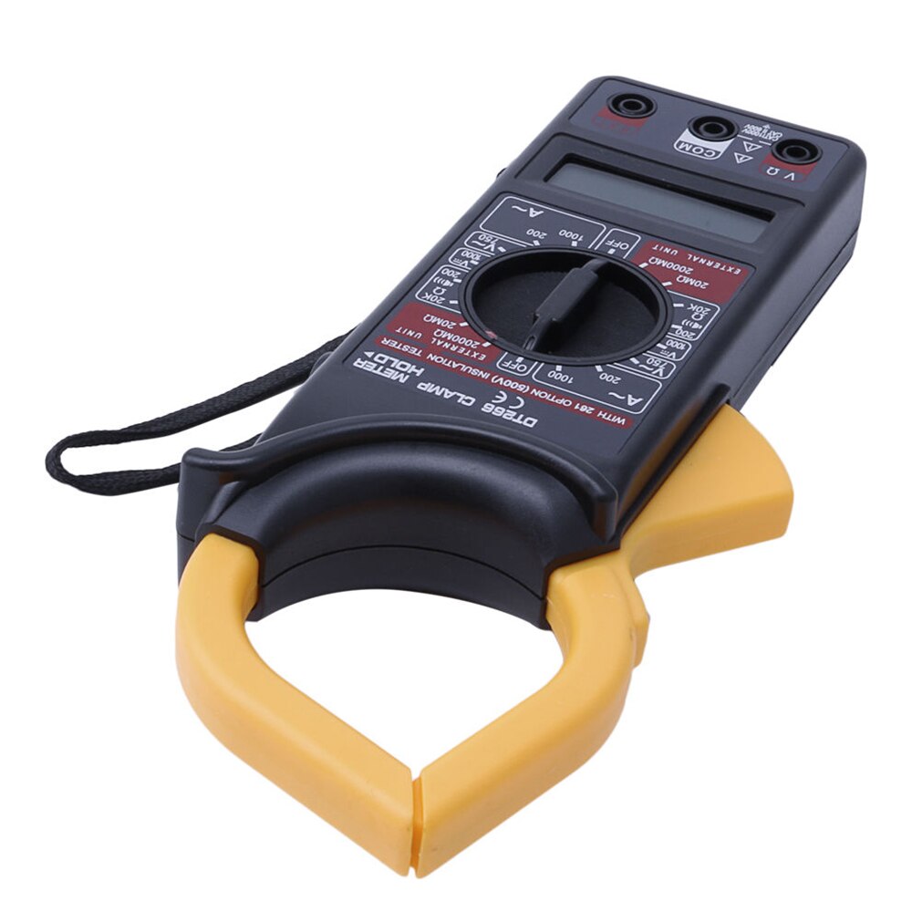 Handheld Digital Clamp Meter Multimeter AC/DC Volt Current Voltage Ohm Tester Resistance Ammeter Insulation Multitester DT266