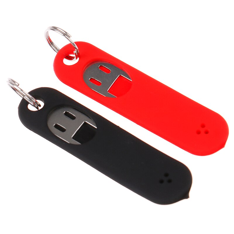 1Pcs 46*12Mm Universele Anti-Verloren Kaart Pin Sim Card Remover Lade Eject Tool Met Cover