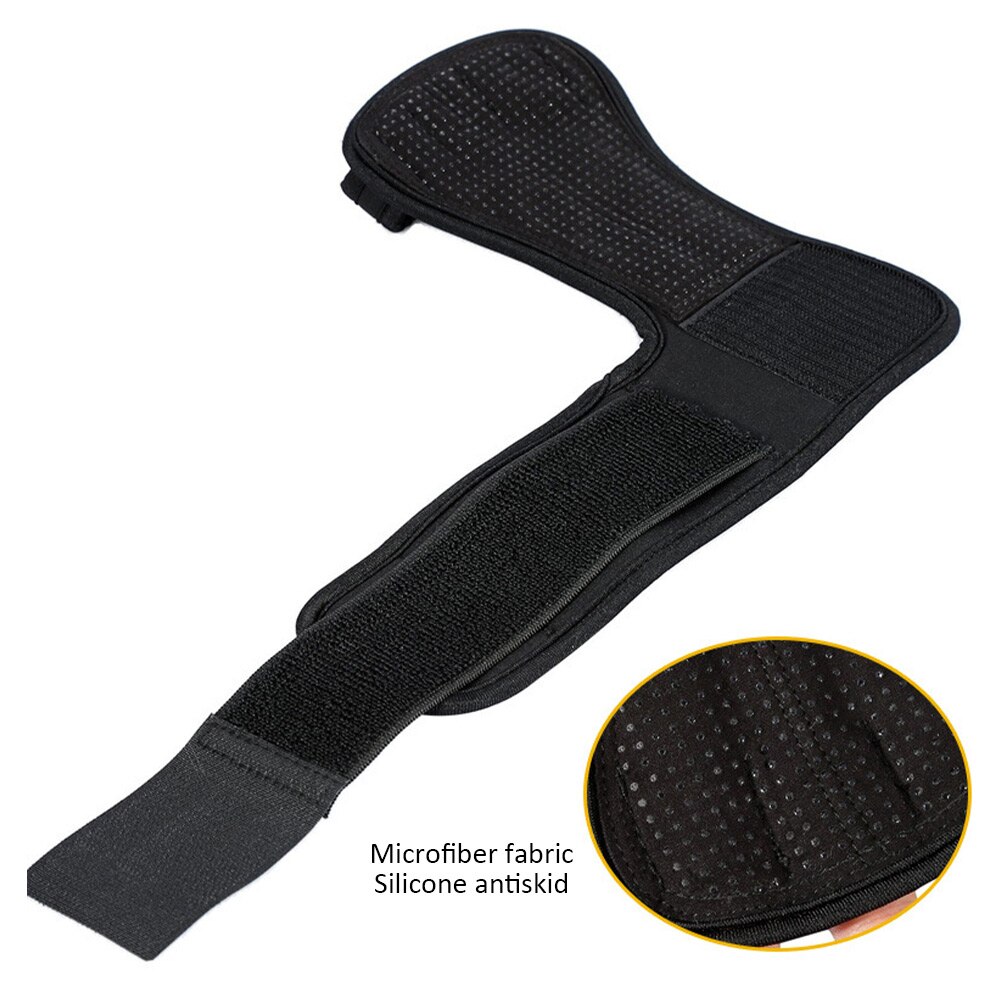 1 paire d'haltères épais antidérapants, gants de levage de poids à trois doigts, Support de poignet protecteur, poignée de main pour Fitness
