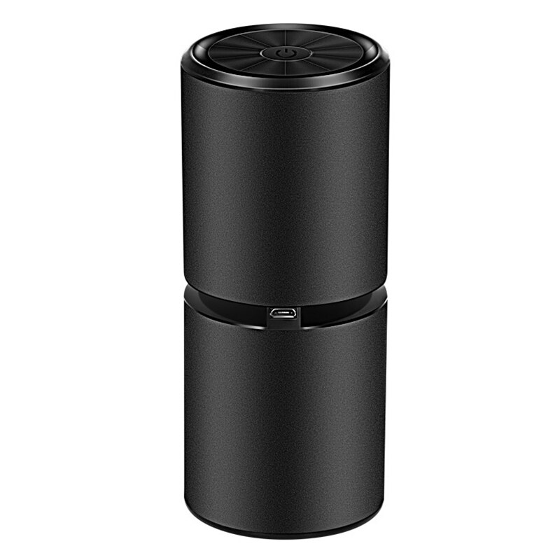 Car Air Purifier Portable Negative Ion Purifiers USB Air Purifier Air Cleaner Freshener for Car Home Office: Black
