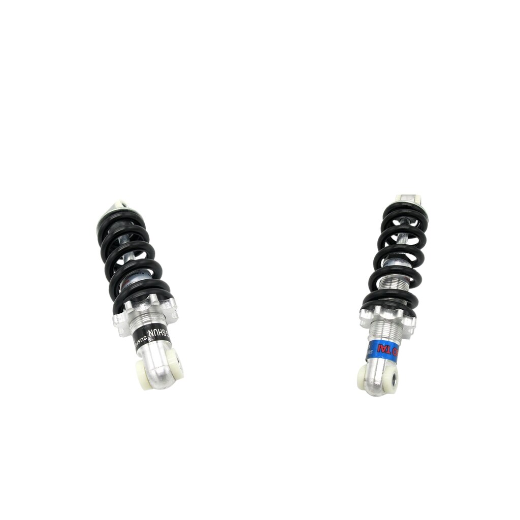 2 Packs 150mm 750LBs+170mm 650LBs ATV Scooter Shock Absorber Rear Suspension