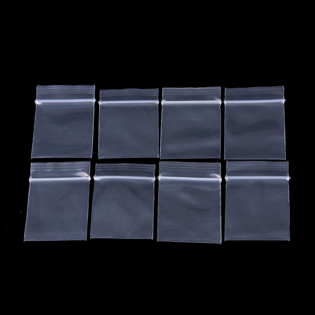 1000 PCS 4x3cm Small Plastic zipper bag ziplock bag Mini Zip lock Baggies Plastic Packaging Bags