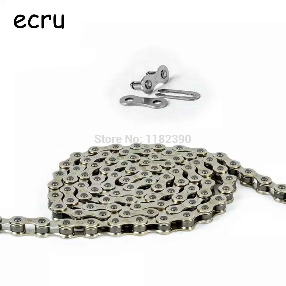 Fixed gear track bike bicycle chain single speed chain magic button chain colorful 98 links CZC004